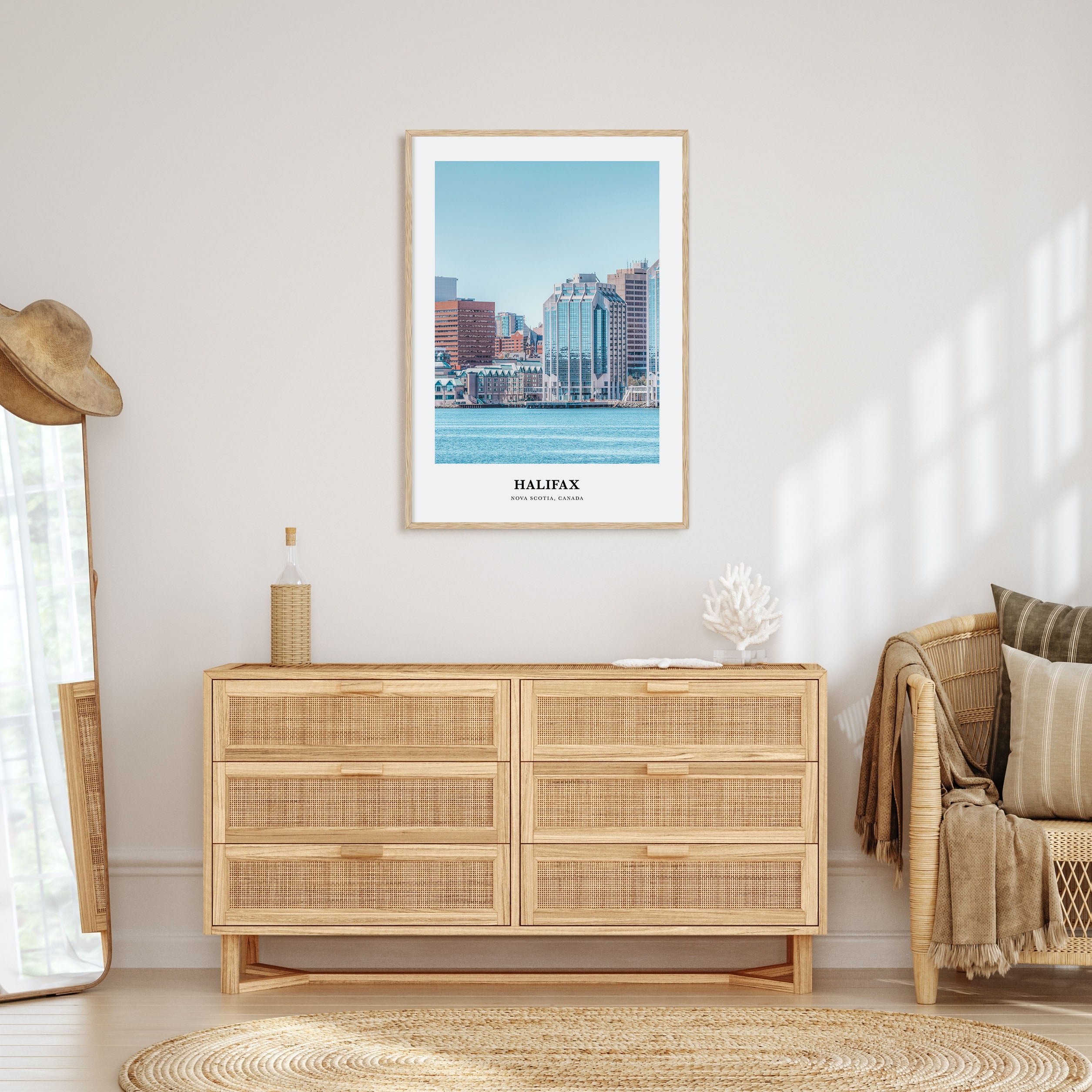 Halifax Portrait Color Poster