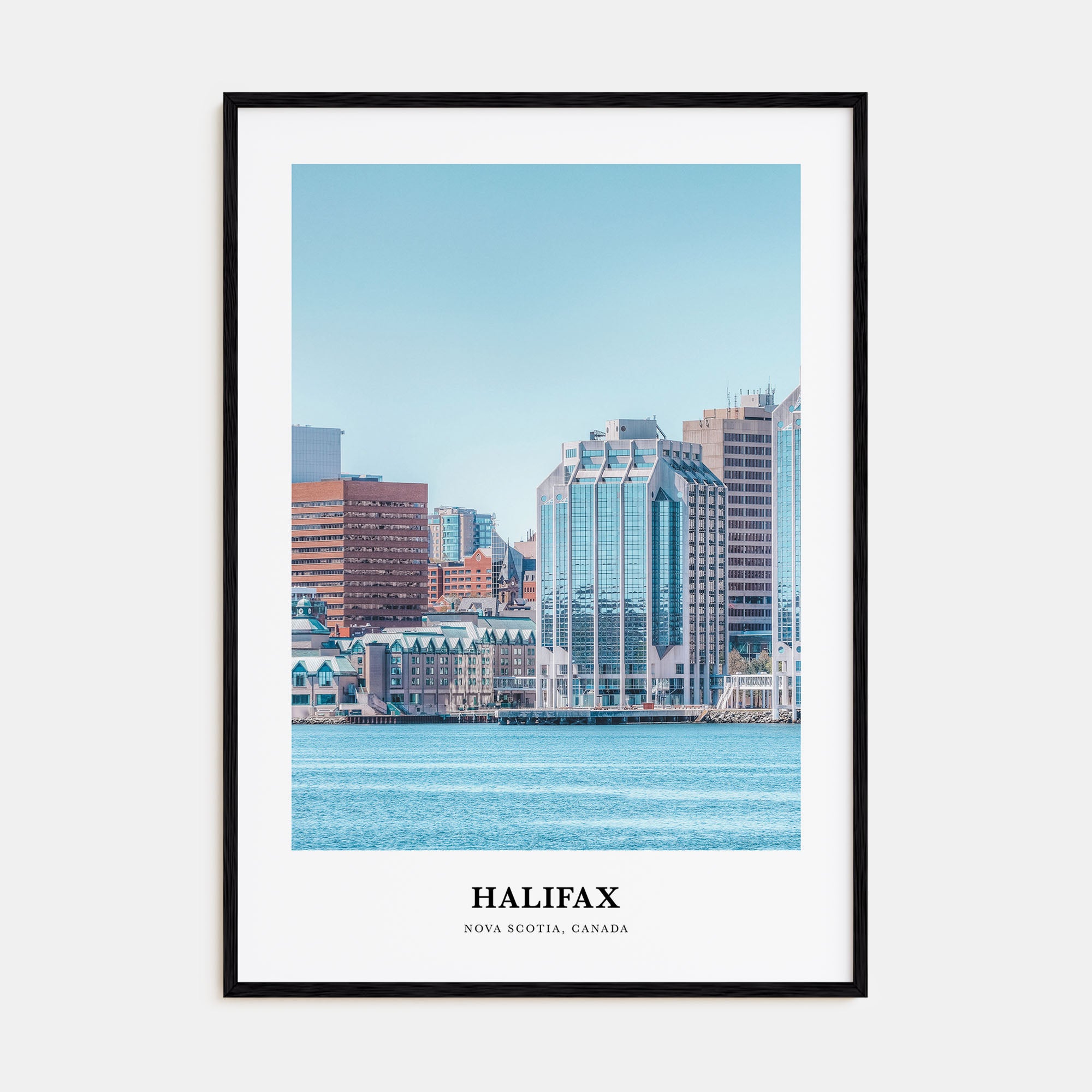 Halifax Portrait Color Poster