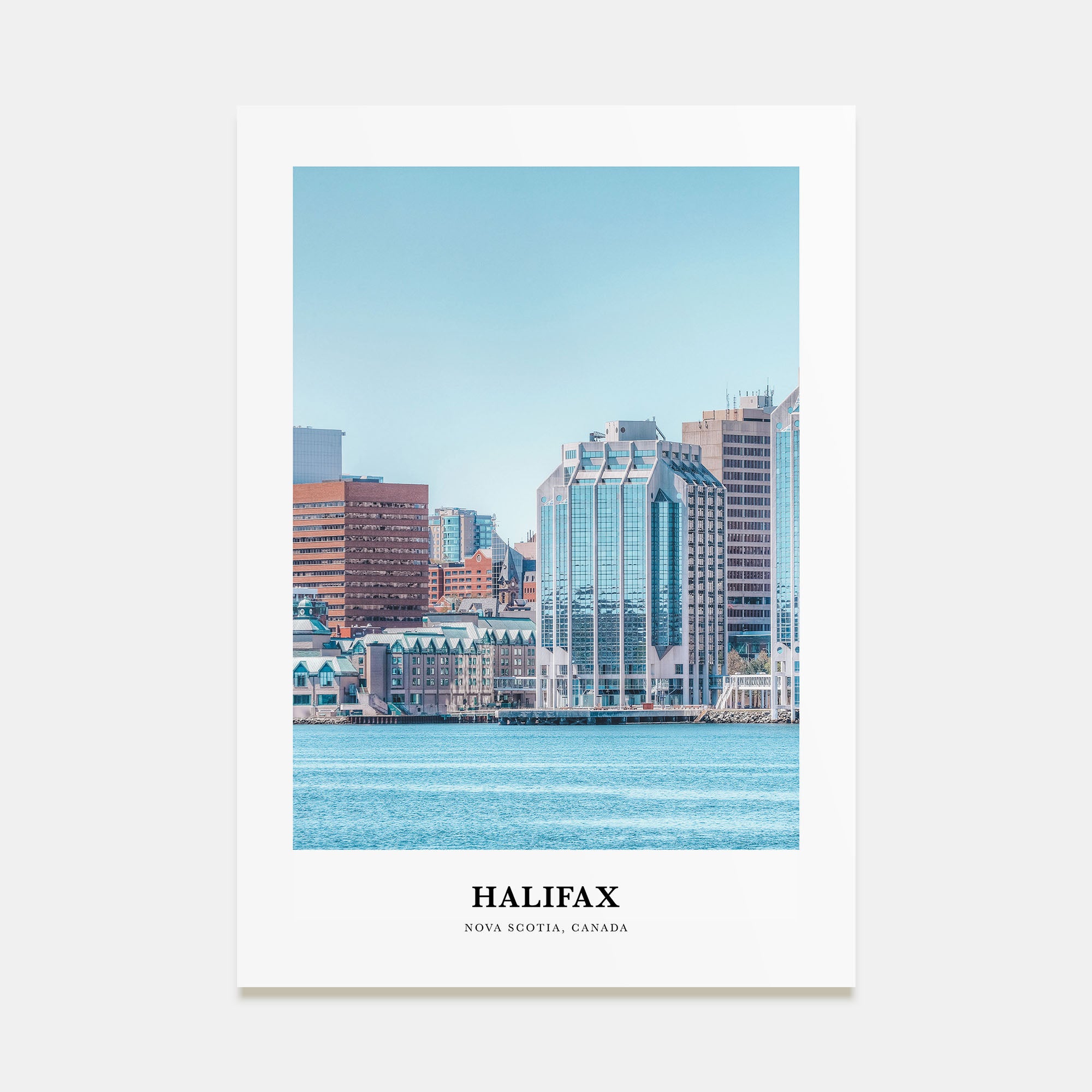 Halifax Portrait Color Poster