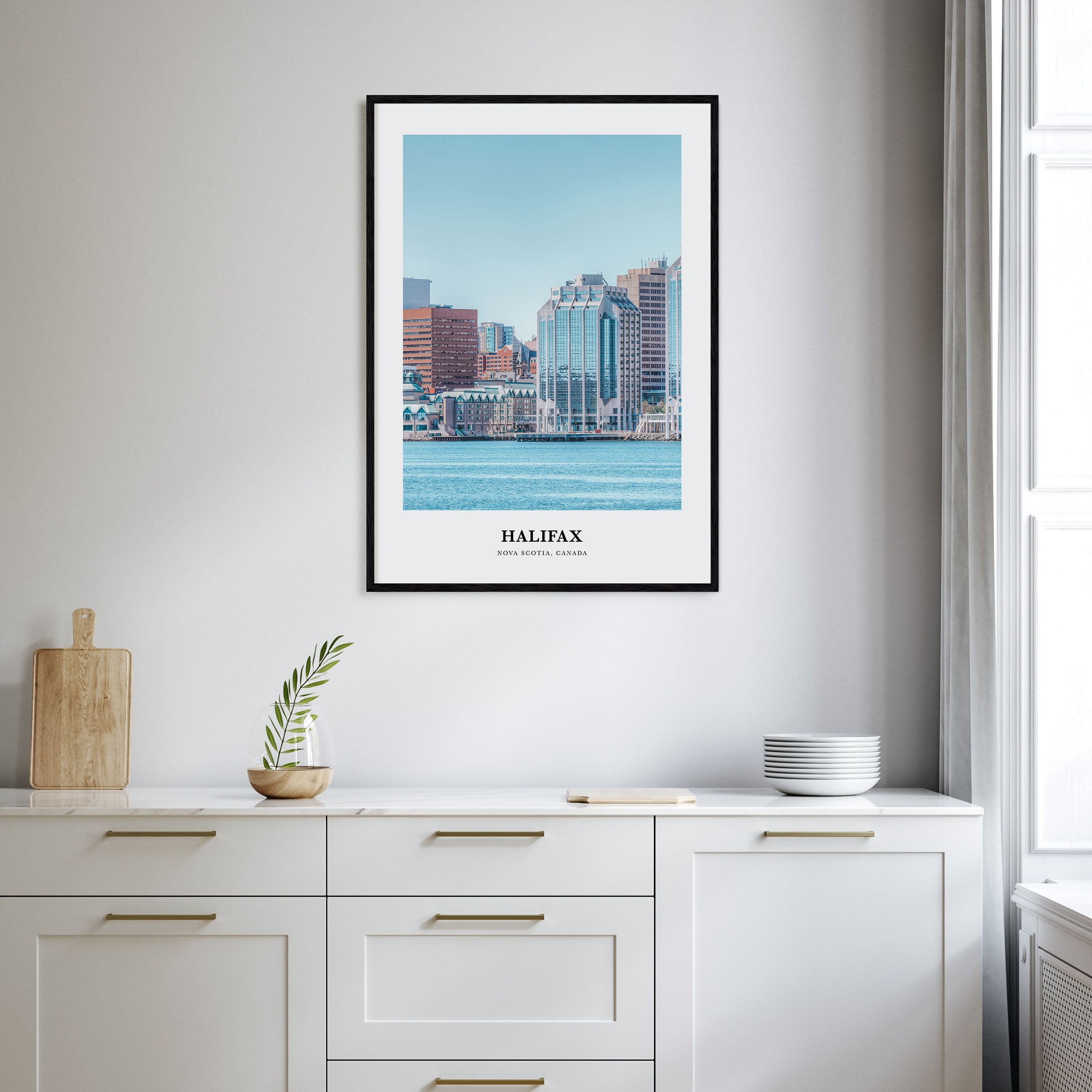 Halifax Portrait Color Poster