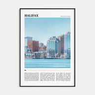 Halifax Travel Color Poster