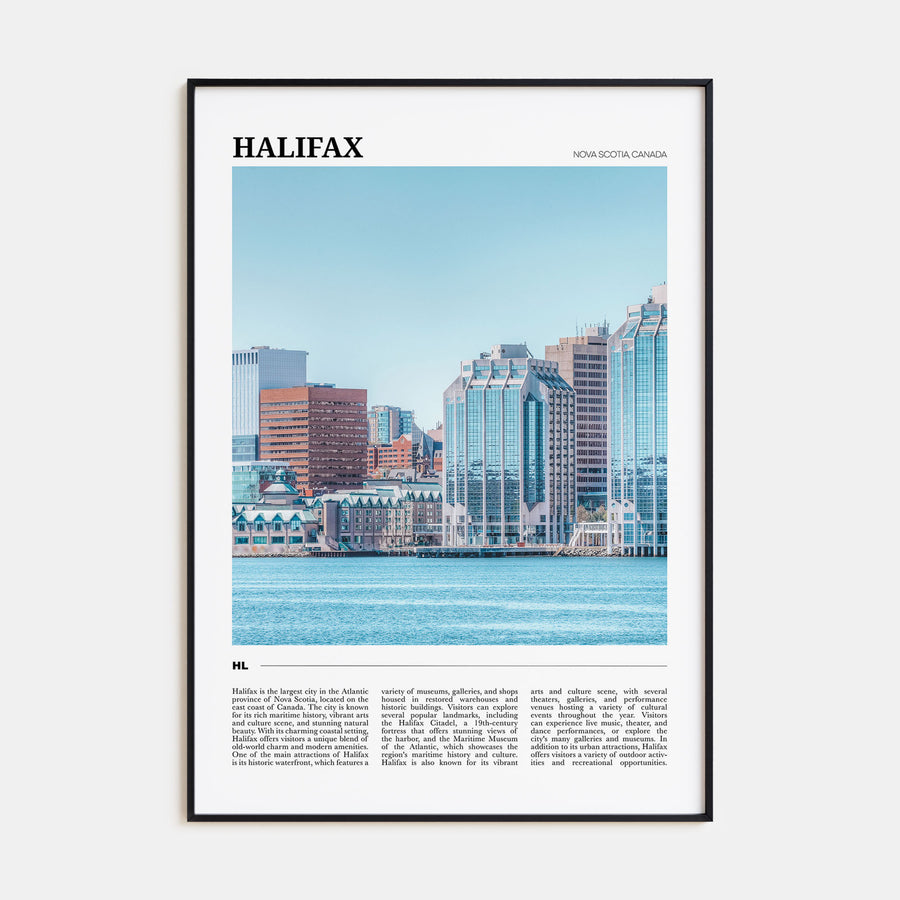 Halifax Travel Color Poster
