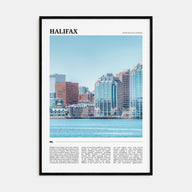 Halifax Travel Color Poster