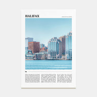 Halifax Travel Color Poster