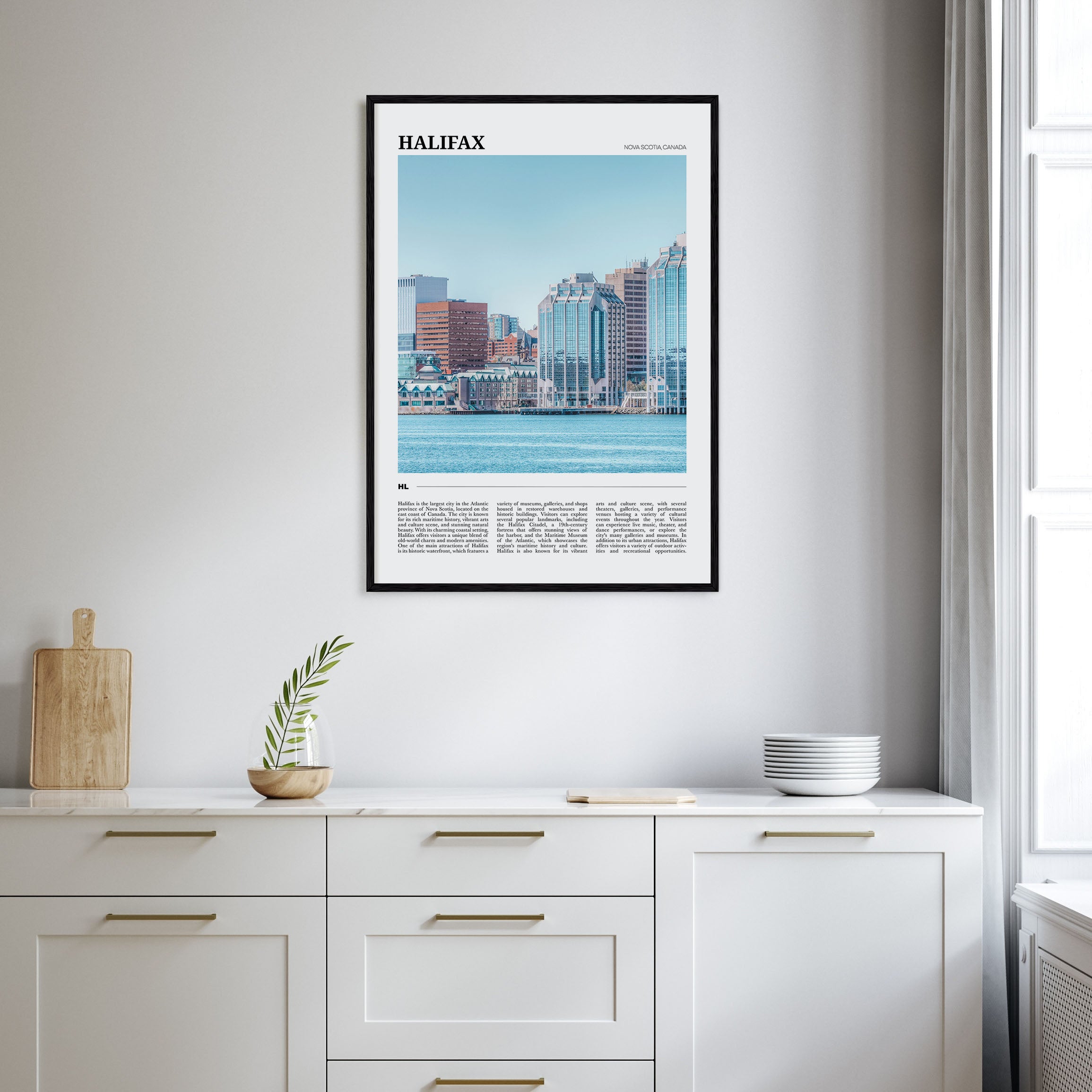 Halifax Travel Color Poster