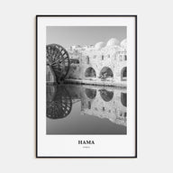 Hama Portrait B&W Poster