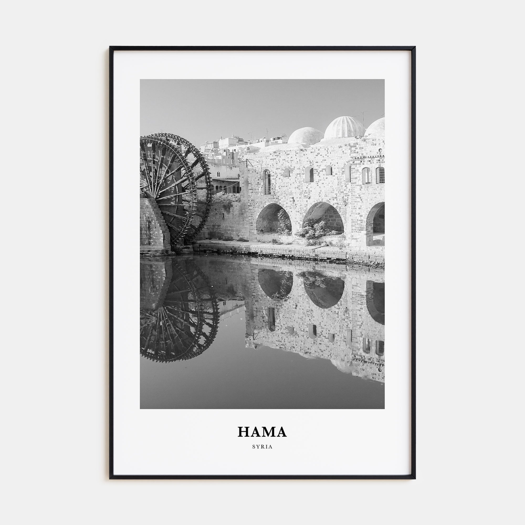Hama Portrait B&W Poster
