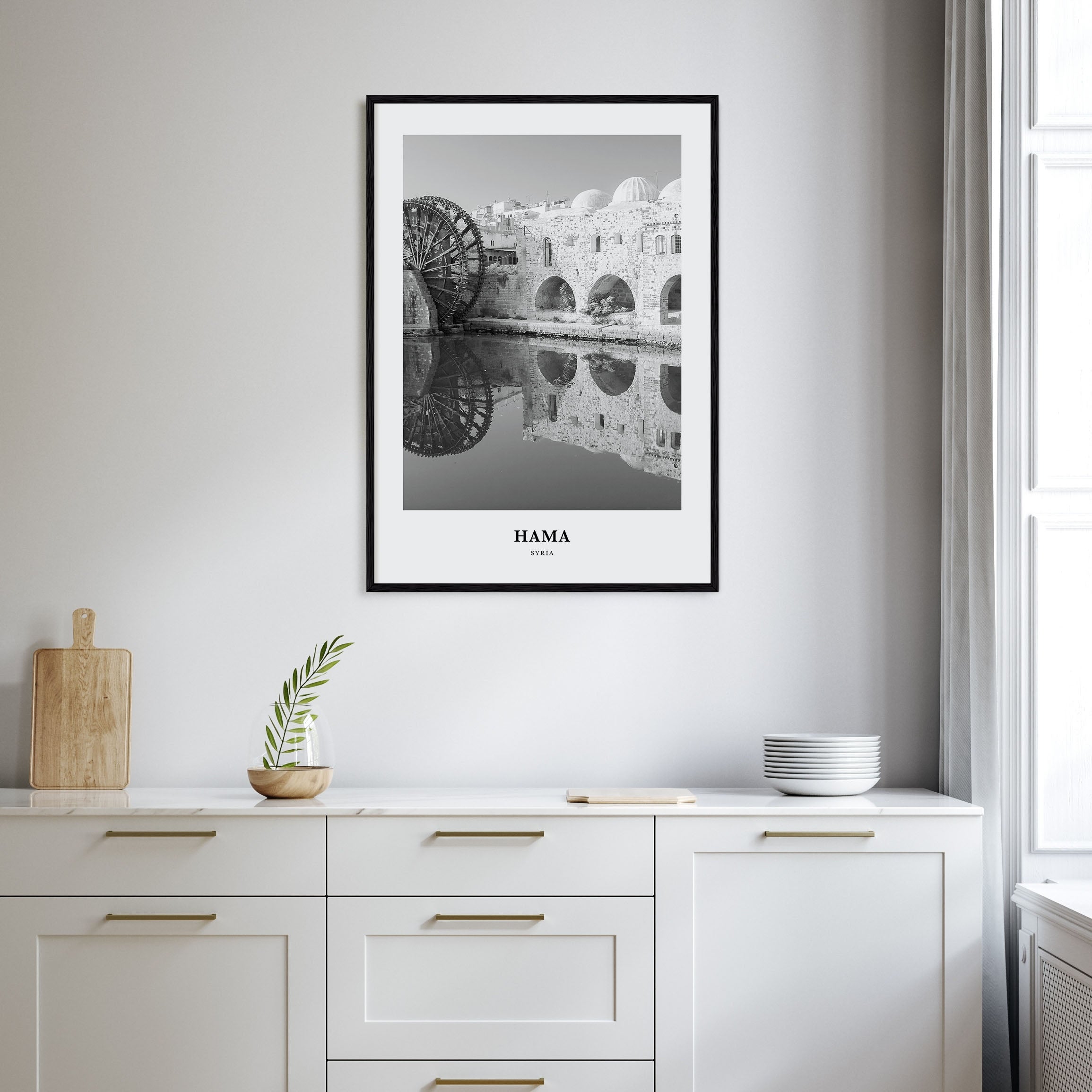 Hama Portrait B&W Poster