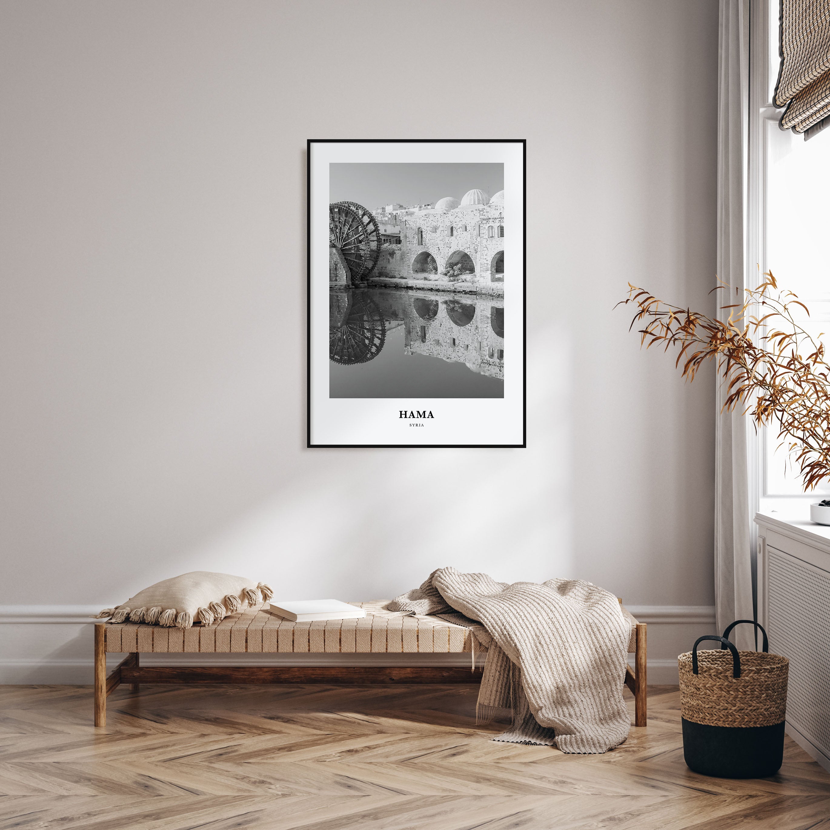 Hama Portrait B&W Poster