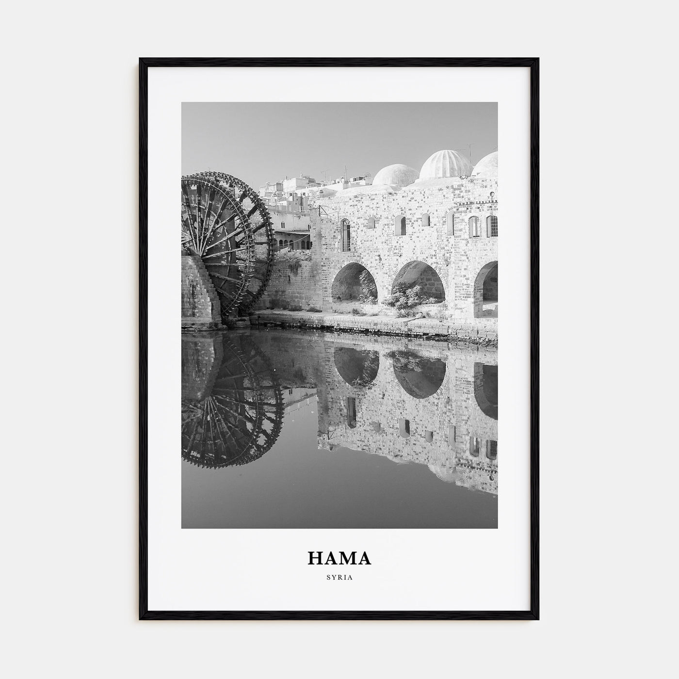 Hama Portrait B&W Poster