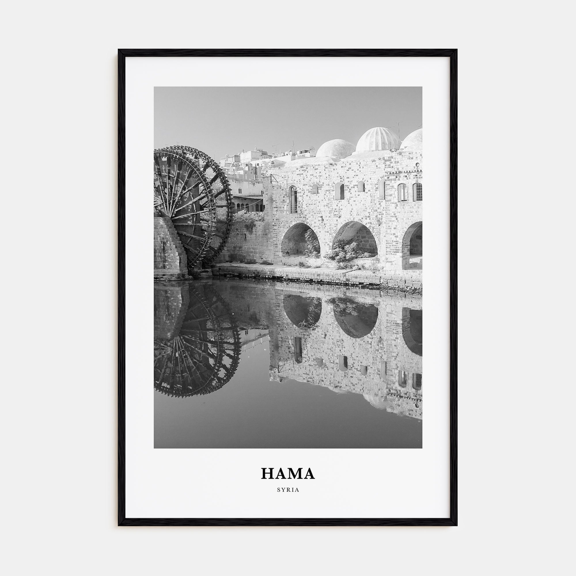 Hama Portrait B&W Poster