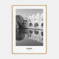 Hama Portrait B&W Poster