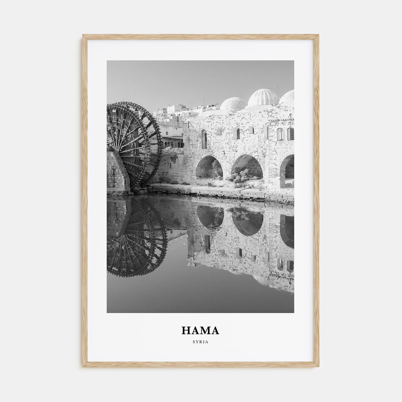 Hama Portrait B&W Poster
