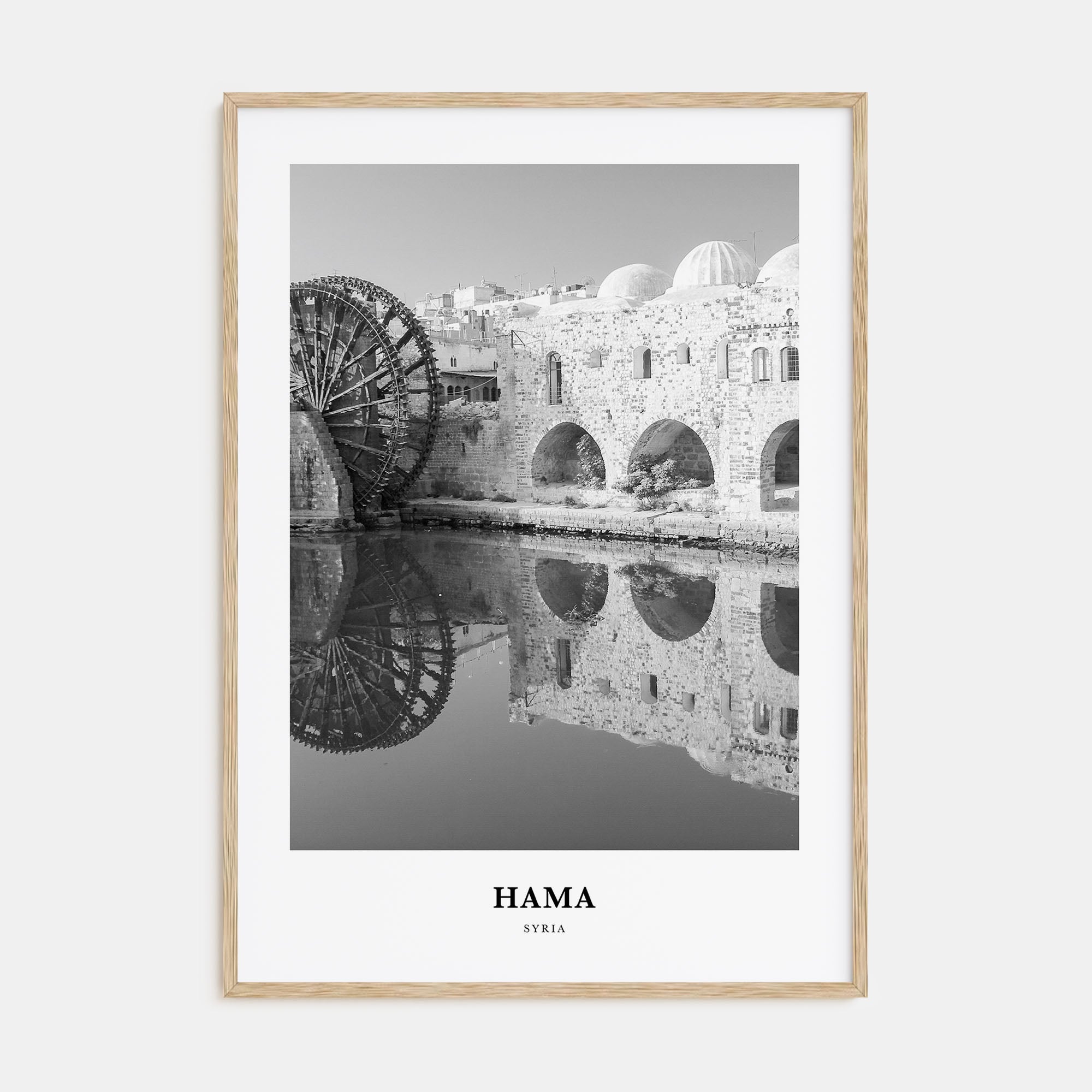 Hama Portrait B&W Poster