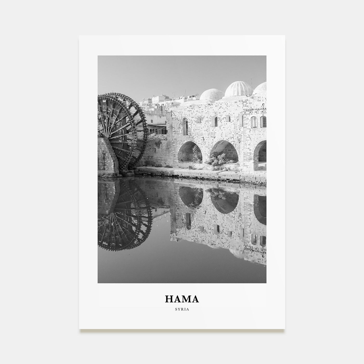Hama Portrait B&W Poster