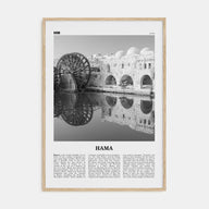 Hama Travel B&W Poster