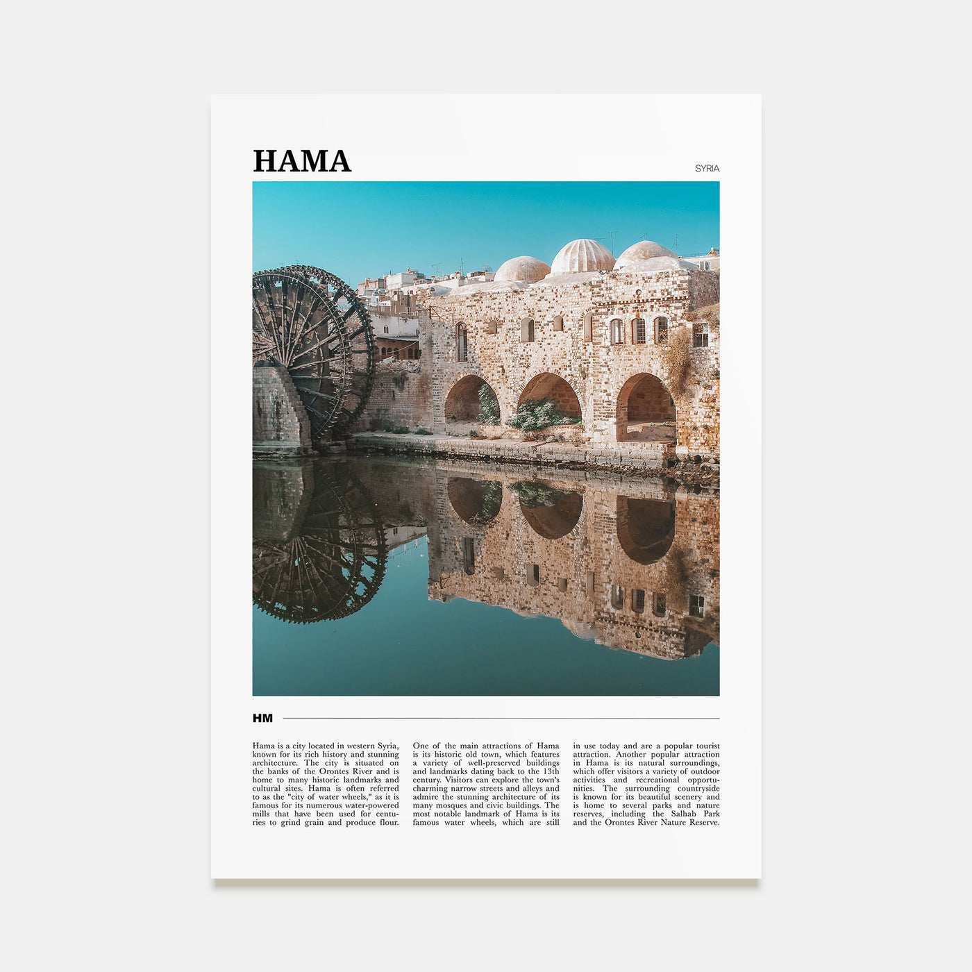 Hama Travel Color Poster