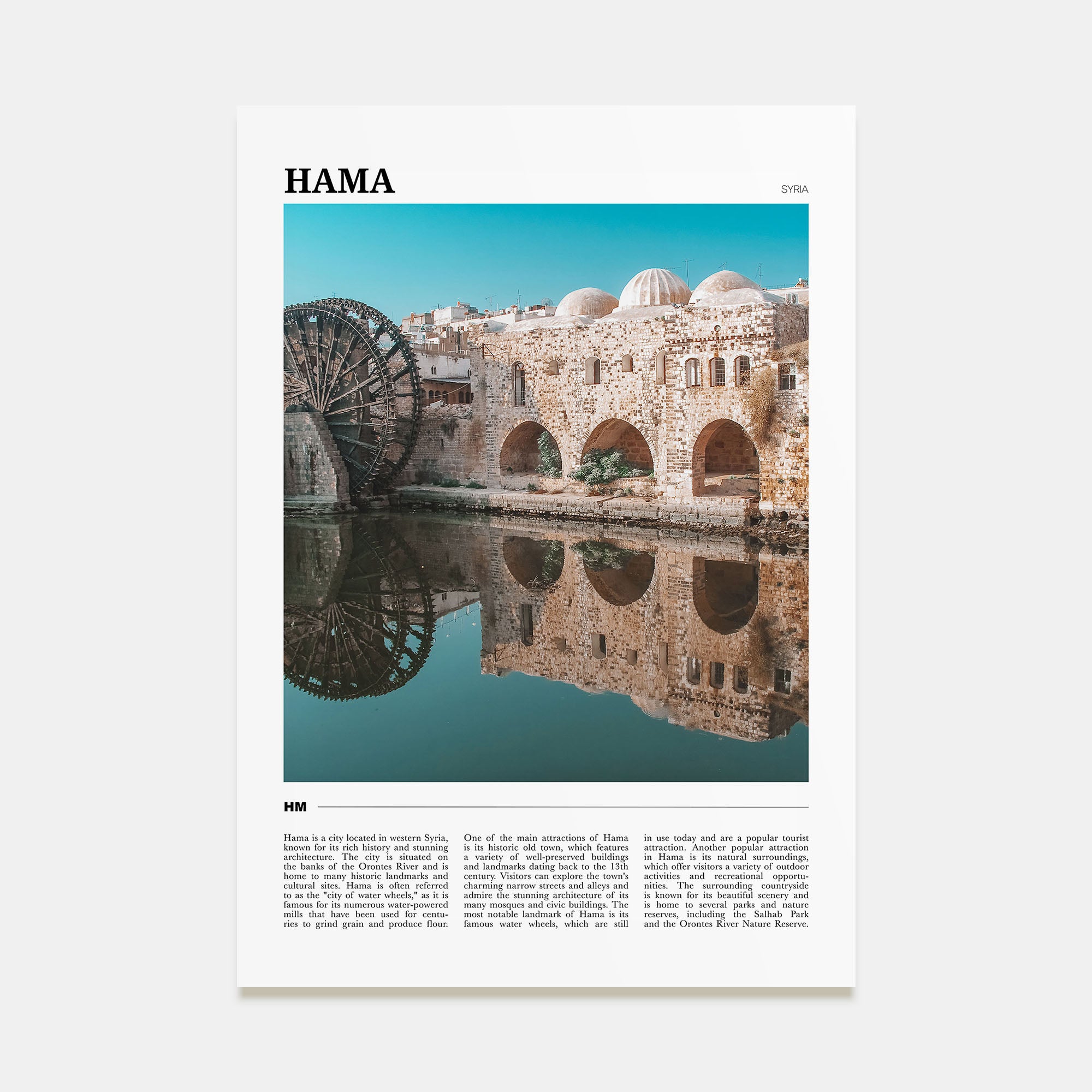 Hama Travel Color Poster