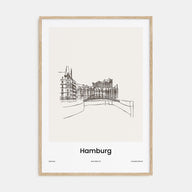 Hamburg Drawn Poster