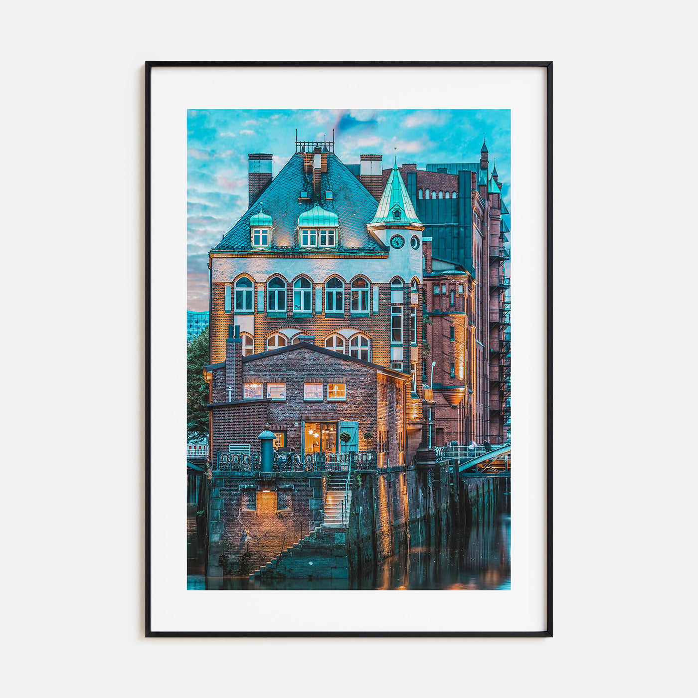 Hamburg Photo Color No 2 Poster