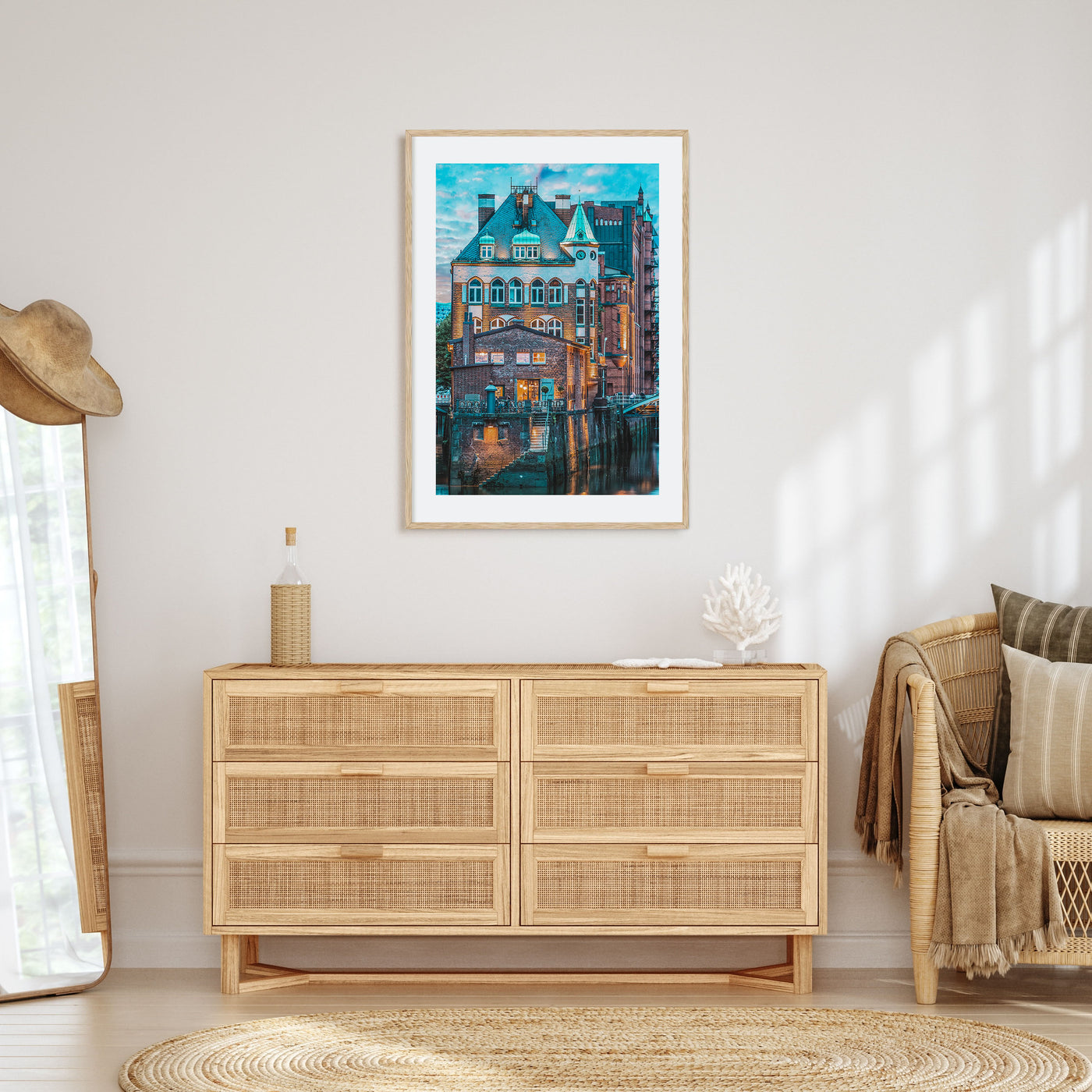 Hamburg Photo Color No 2 Poster