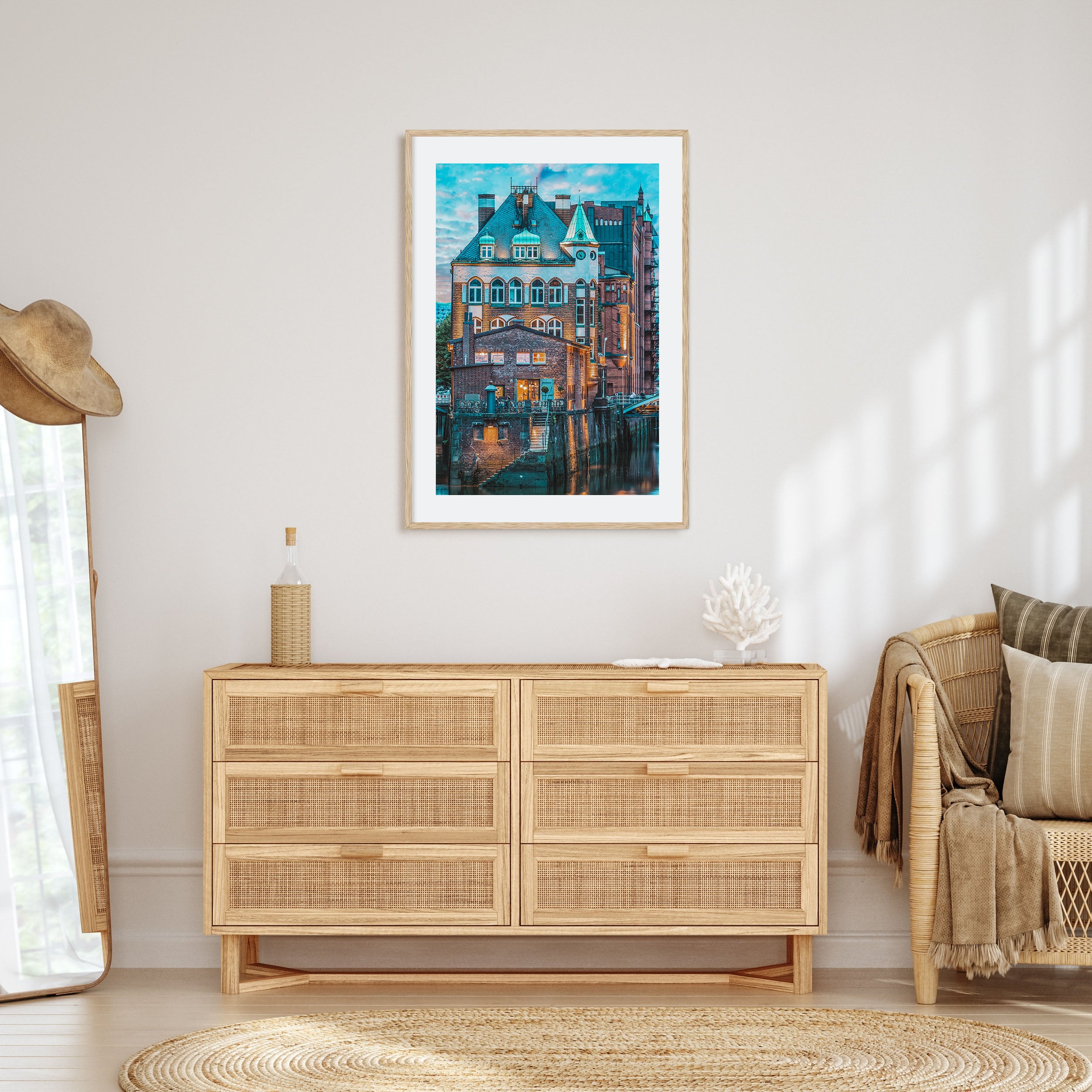 Hamburg Photo Color No 2 Poster