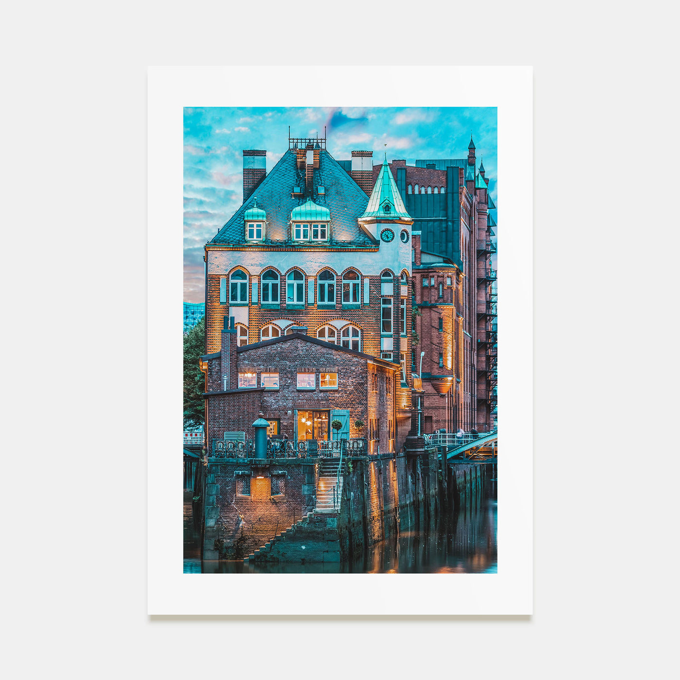 Hamburg Photo Color No 2 Poster