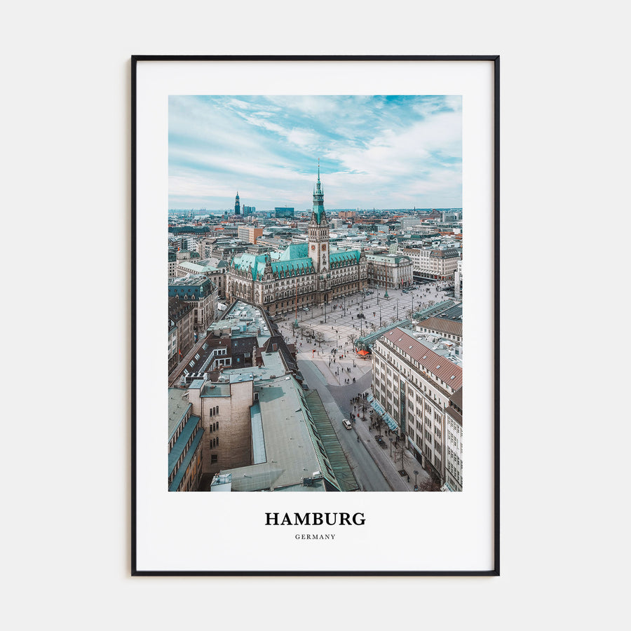Hamburg Portrait Color Poster