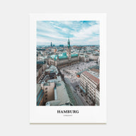 Hamburg Portrait Color Poster