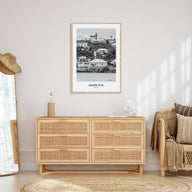 Hamilton, Bermuda Portrait B&W Poster