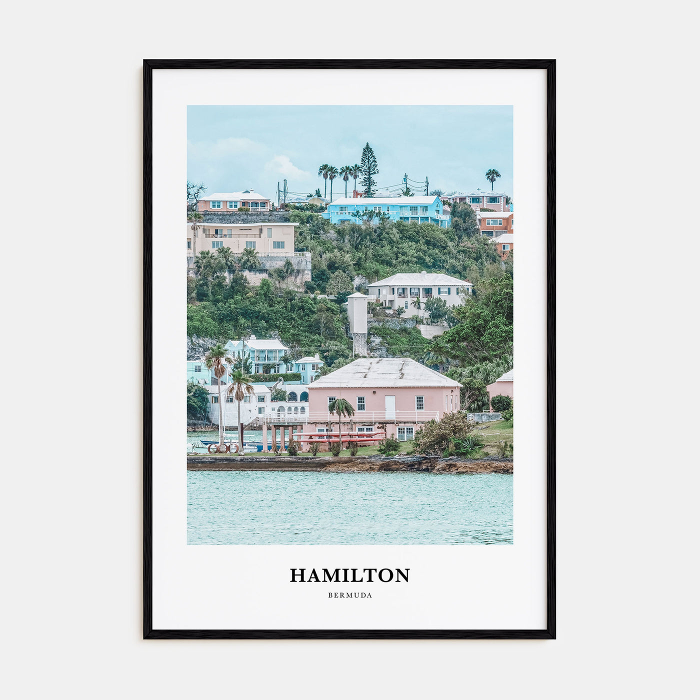 Hamilton, Bermuda Portrait Color Poster