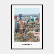 Hamilton, Canada Portrait Color Poster