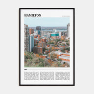 Hamilton, Canada Travel Color Poster