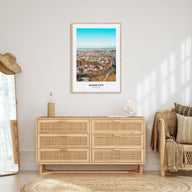 Hamilton, New Zealand Portrait Color Poster