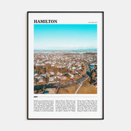Hamilton, New Zealand Travel Color Poster