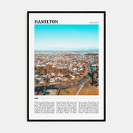 Hamilton, New Zealand Travel Color Poster