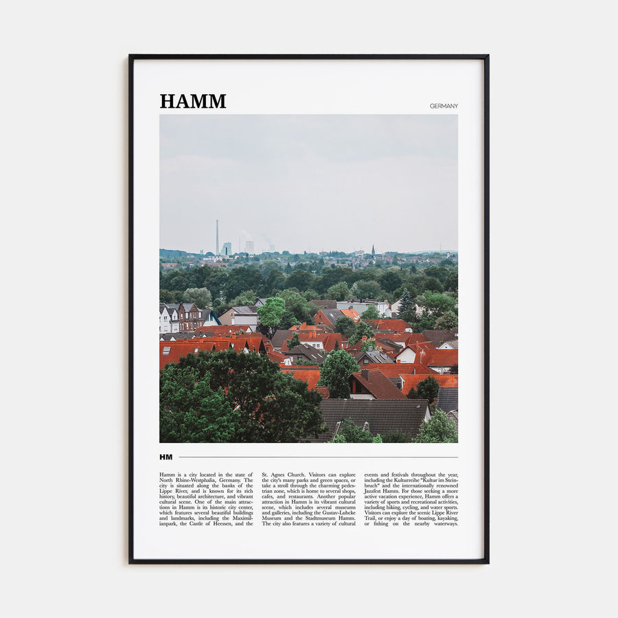 Hamm Travel Color Poster
