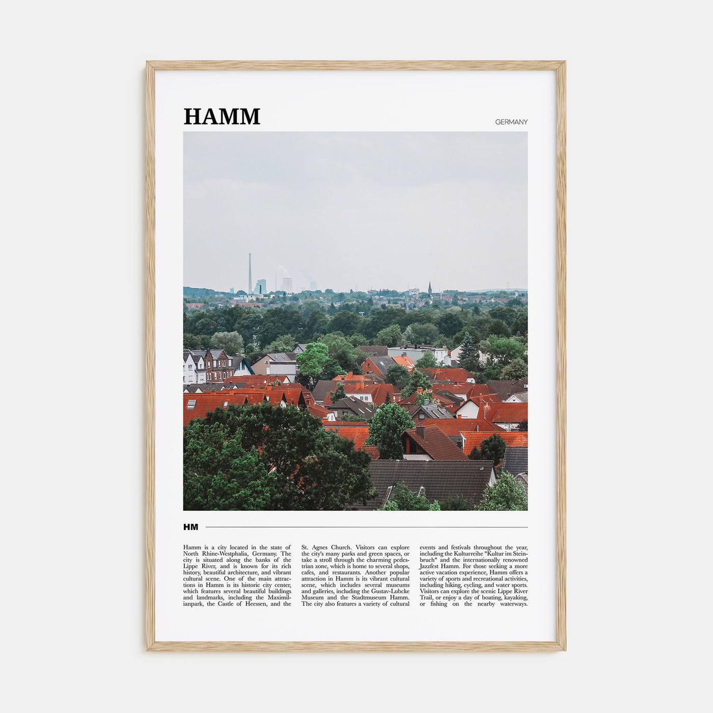Hamm Travel Color Poster