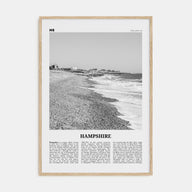 Hampshire Travel B&W Poster