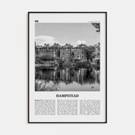 Hampstead Travel B&W Poster