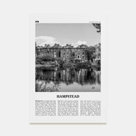 Hampstead Travel B&W Poster
