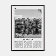 Hampstead Travel B&W Poster
