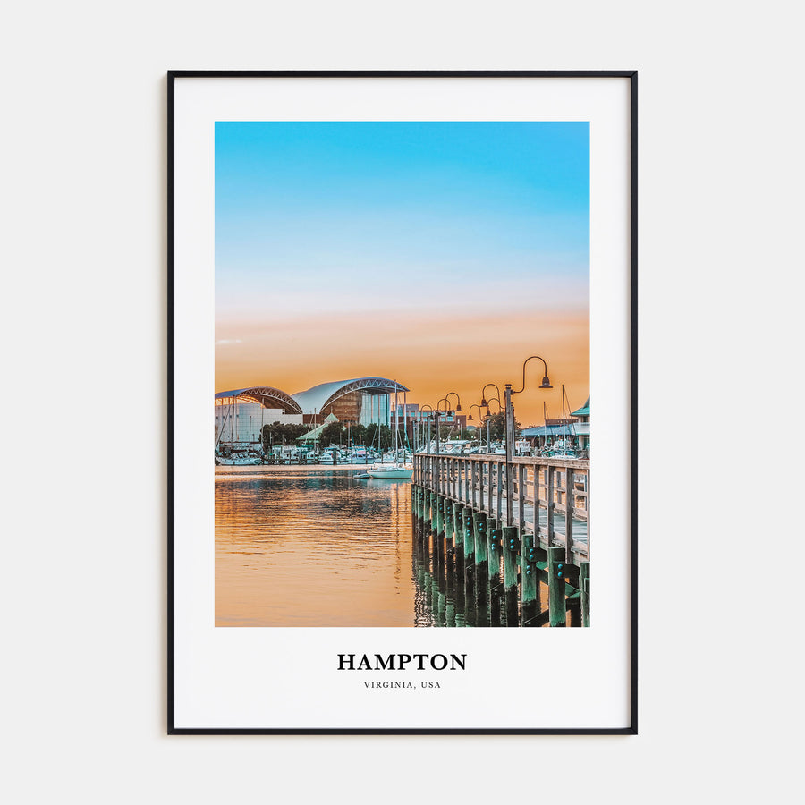 Hampton Portrait Color Poster