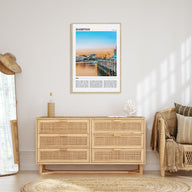 Hampton Travel Color Poster