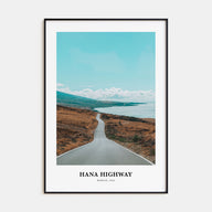 Hana Highway Portrait Color Poster