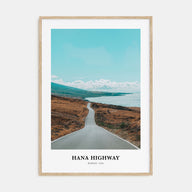Hana Highway Portrait Color Poster