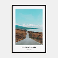 Hana Highway Portrait Color Poster