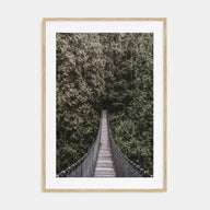 Hanging Bridge Photo Color Poster