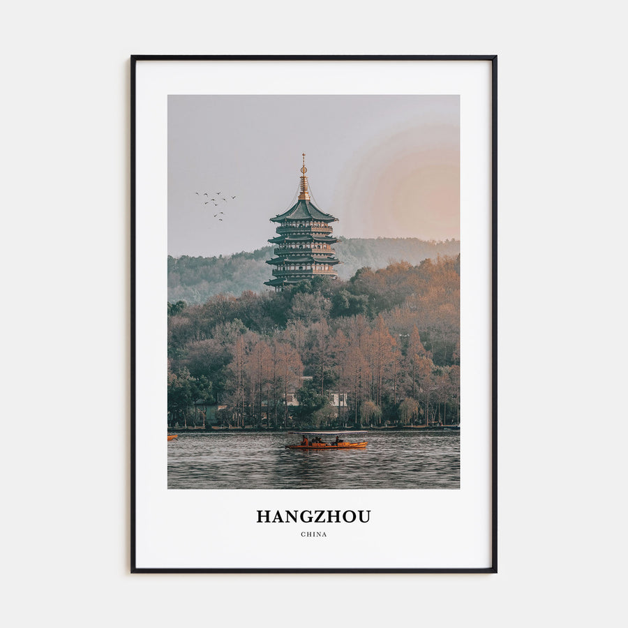 Hangzhou Portrait Color Poster