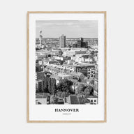 Hannover Portrait B&W Poster